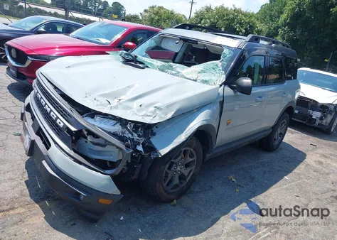 2021 Ford Bronco Sport Badlands z USA, uszkodzony, nr VIN 3FMCR9D91MRB06684